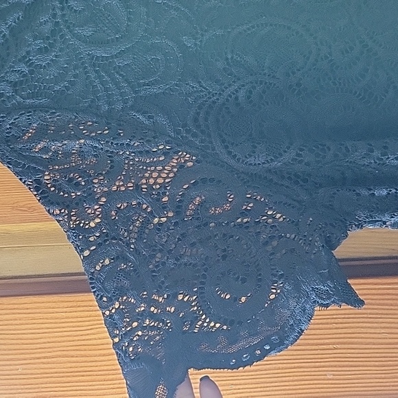 Jessica London Lace Short Sleeve Tops Size 14/16 Like NEW - Picture 7 of 12